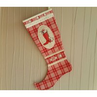 Elfenstiefel - Nikolausstiefel Stickbild Und Bauernbettwäsche von oldlinen4you