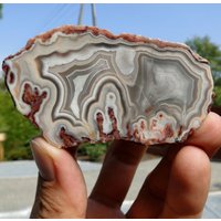 Über 3 "Natürliche Achat - Seltene Graue Farben Kerrouchene | Kerrouchen, Marokko Kostenloser Versand Luftpost Weltweit Auf Alles von oldminerals