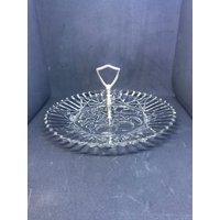 Bund Glas Pionier Serviertablett, Obst-Mitte von oldoddthings