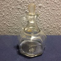 Hazel Atlas Glas Menage von oldoddthings