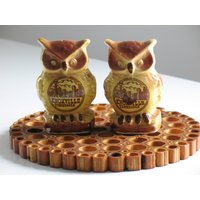 Vintage Keramik Eule Salz Und Pfeffer Streuer/Knoxville Tennessee Reise Souvenir 1960Er Retro Kitsch Küchengeschirr Geschirr Dekor Vintage Keramik Eule Salz Und Pfeffer Streuer/Knoxville Tennessee Reise Souvenir 1960Er Retro Kitsch Küchengeschirr Geschirr Dekor von oldstufflove