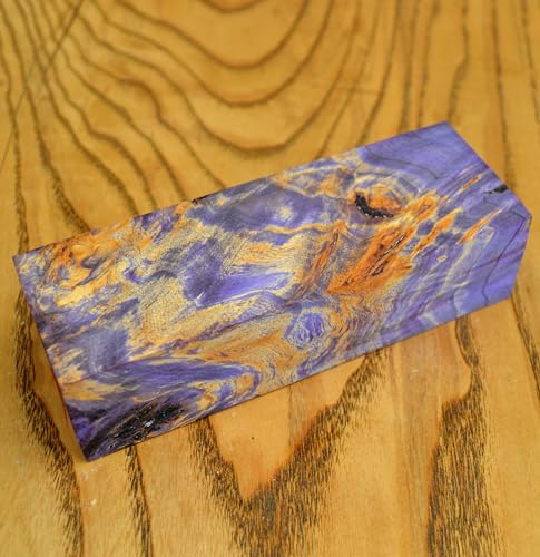 Hybrid-stabilisierte Burl-Holzblock, Drehmesser, blanko Griff (456) von oleksandr.victory