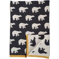 Manta Für Die Merina Und Grau Mit Polarlichtern. Elegante Manta Para Habitacion Kinder Hecha Con Lana De La Mejor Collidad von olula