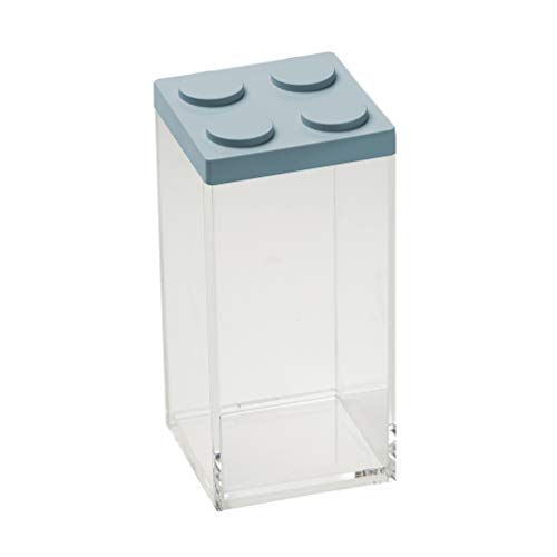 OMADA Design - 1,5 l Backstein-Lebensmittelbehälter mit stapelbarem Deckel und hochwertigem transparentem Behälter – Brickstore-Linie OMADA Design - 1,5 l Backstein-Lebensmittelbehälter mit stapelbarem Deckel und hochwertigem transparentem Behälter – Brickstore-Linie von omada
