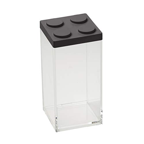 OMADA Design - 1,5 l Backstein-Lebensmittelbehälter mit stapelbarem Deckel und hochwertigem transparentem Behälter – Brickstore-Linie OMADA Design - 1,5 l Backstein-Lebensmittelbehälter mit stapelbarem Deckel und hochwertigem transparentem Behälter – Brickstore-Linie von omada