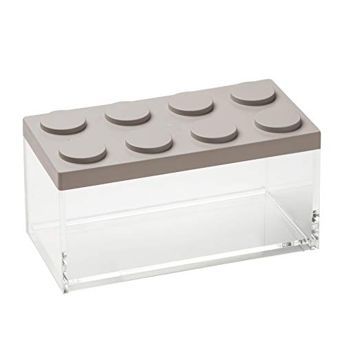 OMADA Design - 1,5 l rechteckiger Backstein-Lebensmittelbehälter mit stapelbarem Deckel und hochwertigem transparentem Behälter – Brickstore-Linie OMADA Design - 1,5 l rechteckiger Backstein-Lebensmittelbehälter mit stapelbarem Deckel und hochwertigem transparentem Behälter – Brickstore-Linie von omada