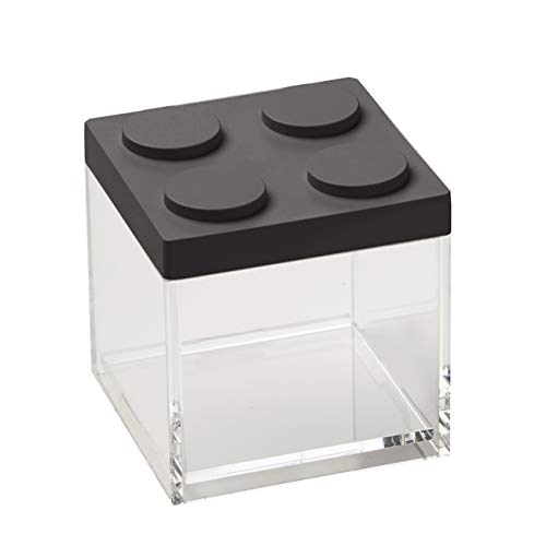 Omada Design - 500 ml Backstein-Lebensmittelbehälter mit stapelbarem Deckel und hochwertigem transparentem Behälter – Brickstore-Linie Omada Design - 500 ml Backstein-Lebensmittelbehälter mit stapelbarem Deckel und hochwertigem transparentem Behälter – Brickstore-Linie von omada