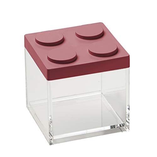 Omada Design - 500 ml Backstein-Lebensmittelbehälter mit stapelbarem Deckel und hochwertigem transparentem Behälter – Brickstore Linie Omada Design - 500 ml Backstein-Lebensmittelbehälter mit stapelbarem Deckel und hochwertigem transparentem Behälter – Brickstore Linie von omada
