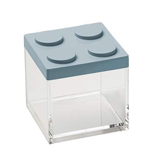 Omada Design - 500 ml Backstein-Lebensmittelbehälter mit stapelbarem Deckel und hochwertigem transparentem Behälter – Brickstore-Linie Omada Design - 500 ml Backstein-Lebensmittelbehälter mit stapelbarem Deckel und hochwertigem transparentem Behälter – Brickstore-Linie von omada
