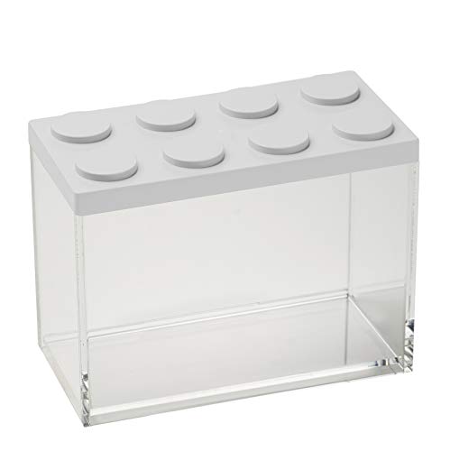 omada Design - 2L rechteckiger Backstein-Lebensmittelbehälter mit stapelbarem Deckel und hochwertigem transparentem Behälter – Brickstore-Linie omada Design - 2L rechteckiger Backstein-Lebensmittelbehälter mit stapelbarem Deckel und hochwertigem transparentem Behälter – Brickstore-Linie von omada