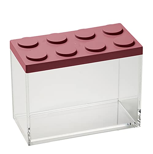 omada Design - 2L rechteckiger Backstein-Lebensmittelbehälter mit stapelbarem Deckel und hochwertigem transparentem Behälter – Brickstore-Linie omada Design - 2L rechteckiger Backstein-Lebensmittelbehälter mit stapelbarem Deckel und hochwertigem transparentem Behälter – Brickstore-Linie von omada