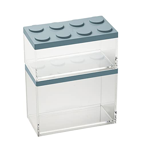 omada Design 2er-Set Backstein-Lebensmittelbehälter mit stapelbarem Deckel und hochwertigem transparentem Behälter - Brickstore line omada Design 2er-Set Backstein-Lebensmittelbehälter mit stapelbarem Deckel und hochwertigem transparentem Behälter - Brickstore line von omada