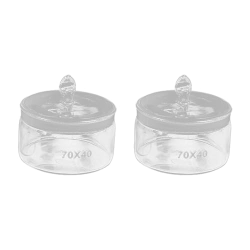 2pcs Scientific Flat Form Waage Gläser 70 X 40 Mm Für Genauigkeitsmessung Und Wartung Wartung Low Profil Design Flacher Form Laborflaschen 2pcs Scientific Flat Form Waage Gläser 70 X 40 Mm Für Genauigkeitsmessung Und Wartung Wartung Low Profil Design Flacher Form Laborflaschen von omiinitio
