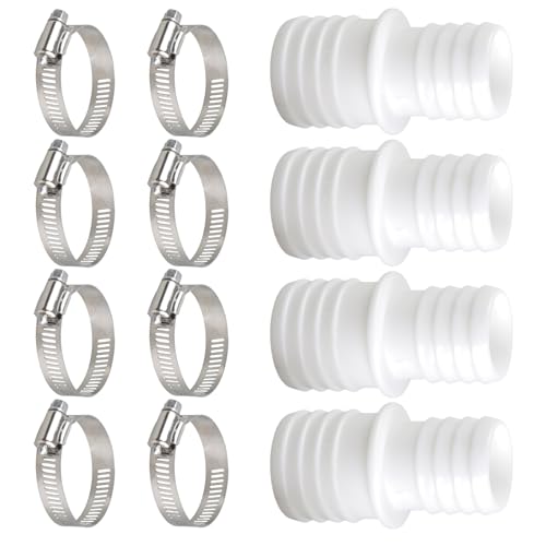 4PCS 32-38 Mm Poolschlauchanschlüsse Mit Klemmenkupplungsadaptern Für Poolgärten Und Aquarien Für Garten Und Schwimmbadnutzung von omiinitio