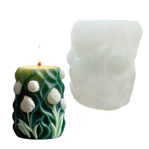 Blütenzylinder Silikonformen Plastern Formen Epoxidharz Tulpen Kerzenschmuck Gussform Blütenzylinder Silikonformen Plastern Formen Epoxidharz Tulpen Kerzenschmuck Gussform von omiinitio