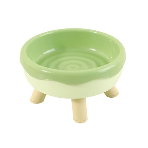 omiinitio Hunde Schüssel Hochgezogene Katzen Futter Schüssel Farbenfrohe Haustier Feeder Feeder Mit Wasserboden Erhöhtes Wasser Für Katzen von omiinitio