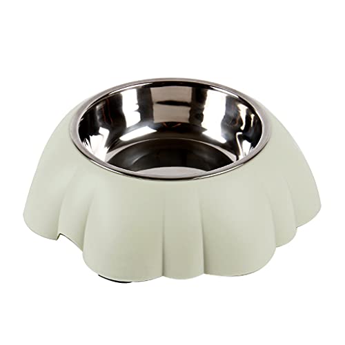 omiinitio Keine Schädlichen Substanzen Edelstahlmaterial 5 71 Zoll Blau/Grün/Für Hundewasserschale Haustier Fütterungsschalen Für Hunde Die Angehoben Sind von omiinitio