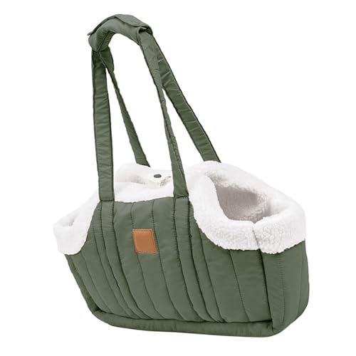 Outdoor Katze Mit Atmungsbeutel Atmungsaktivem Pelziger Beutel Haustierhalter Bequemer Schultergurt Für Kleine Tiere Haustierträger Für Katzen von omiinitio