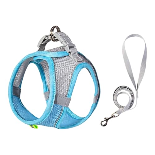 omiinitio Weiche Pad Pet Histribess Reflektierende Verstellbare Brustgurte Für Kätzchen Und Kleine Rassen Freien Freien Für Wanderausrüstung Freien. von omiinitio