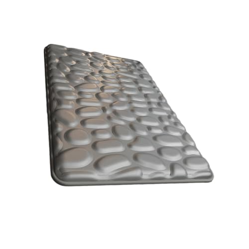 omiinitio Einfache Design Badmatten Mit Kühlfasern Schnelles Wasserabsorption Und Antislip Unterstützung Für Sicherheit von omiinitio