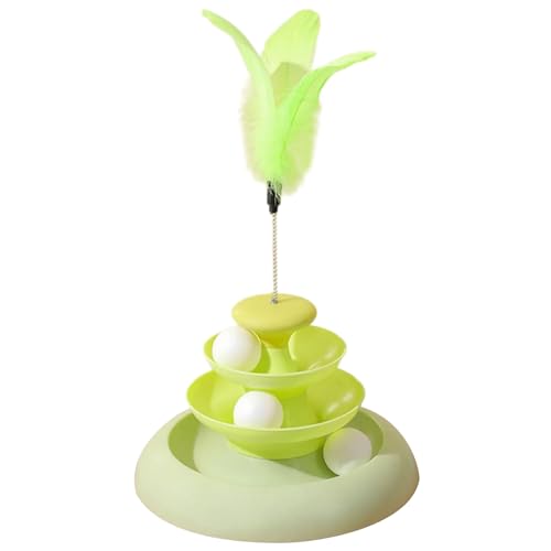 omiinitio Federspielzeug Für Katzen Roll Track Cats Jagd Spielzeug Interaktion Unterhaltung Langeweile Track Feder omiinitio Federspielzeug Für Katzen Roll Track Cats Jagd Spielzeug Interaktion Unterhaltung Langeweile Track Feder von omiinitio