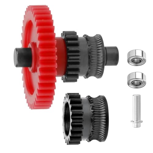 omiinitio Für Den 3D Drucker Extruder Upgraded Double Gear Wea Widerstand Nanometer Beschichtetes Gehärtetem Stahl Für 3D Druckerteile von omiinitio