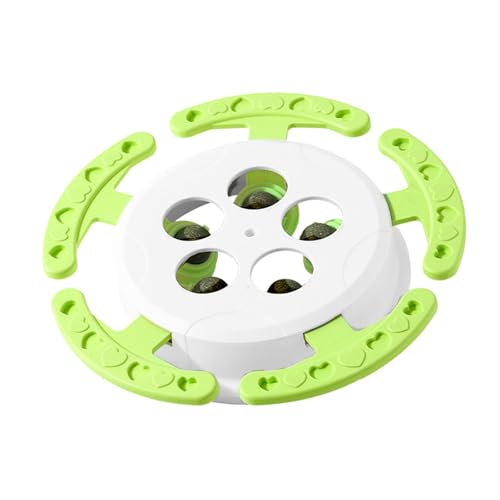 omiinitio Interaktive Katzen Puzzle Spielzeug Mentale Stimulation Behandeln Spender Katzen Minzaktivitätsspielzeug Für Innenunterhaltung Innenunterhaltung von omiinitio