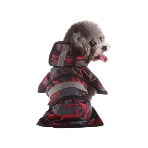 omiinitio Reflektierender Hund Regenmant von omiinitio