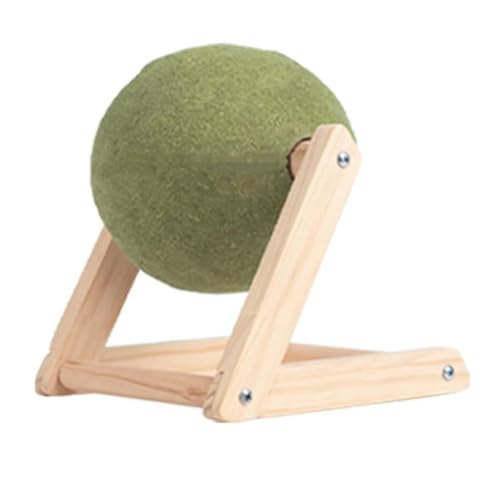 omiinitio Rotierende Katzenpips Ball Spielzeug Für Katze Kaut Kauen Kratzbugel Haustier Katze Kauspielzeug Für Unterhaltung Innenübung Unterhaltung von omiinitio