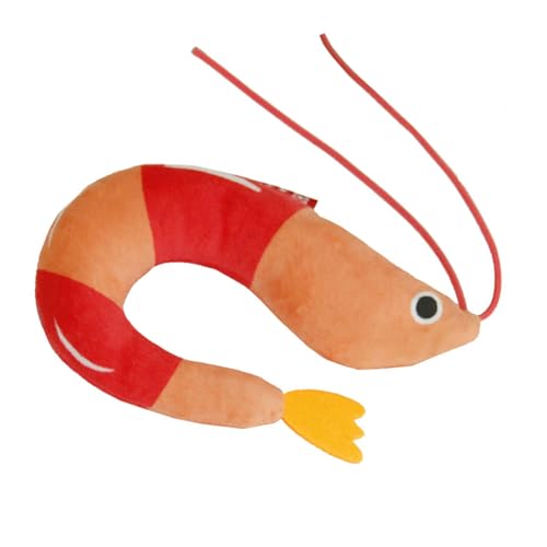 omiinitio Waschmaschinen Garnelenform Katzen Spielzeug Mit Aufregung Die Katzenfäden Für Soziale Stücke Langlebiger Katzen Gefülltes Spielzeug Steigern von omiinitio