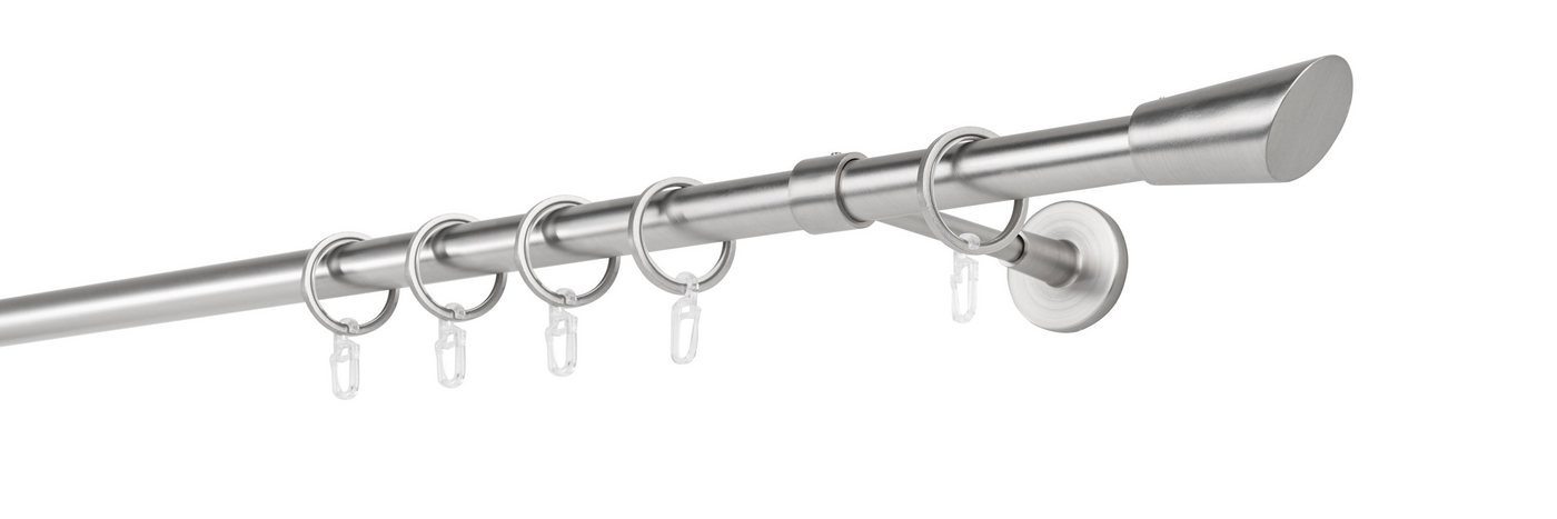 ondeco Gardinenstange Rundrohr Wandabstand 14cm Rag, Ø 20 mm, 1-läufig-läufig, Wunschmaßlänge, Bohren, verschraubt ondeco Gardinenstange Rundrohr Wandabstand 14cm Rag, Ø 20 mm, 1-läufig-läufig, Wunschmaßlänge, Bohren, verschraubt von ondeco