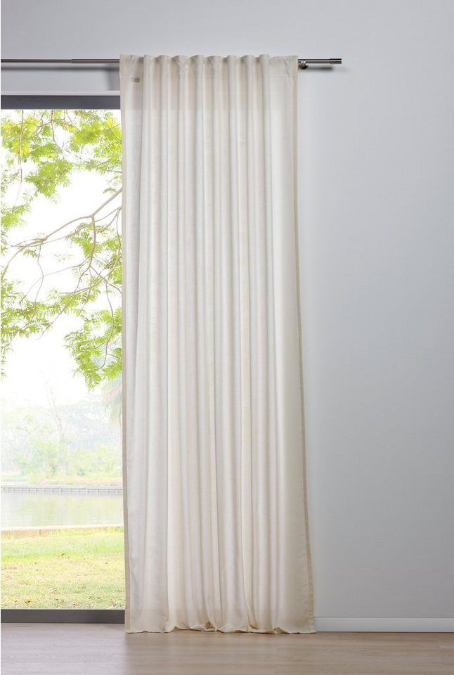 Vorhang Pure, ondeco, verdeckte Schlaufen (1 St), 100% Polyester, moderner Schlaufenschal von ondeco