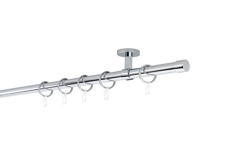 ondeco Gardinenstange Rundrohr Deckenabstand 4cm Kappe, Ø 20 mm, 1-läufig-läufig, Wunschmaßlänge, Bohren, verschraubt ondeco Gardinenstange Rundrohr Deckenabstand 4cm Kappe, Ø 20 mm, 1-läufig-läufig, Wunschmaßlänge, Bohren, verschraubt von ondeco