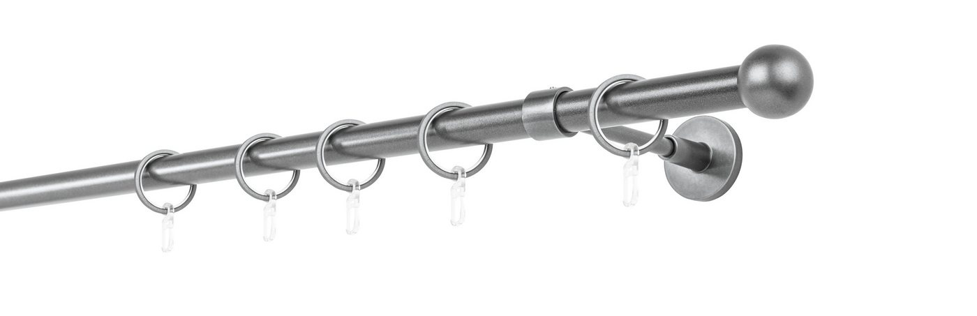 ondeco Gardinenstange Rundrohr Wandabstand 14cm Ball, Ø 20 mm, 1-läufig-läufig, Wunschmaßlänge, Bohren, verschraubt ondeco Gardinenstange Rundrohr Wandabstand 14cm Ball, Ø 20 mm, 1-läufig-läufig, Wunschmaßlänge, Bohren, verschraubt von ondeco