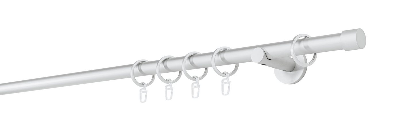 ondeco Gardinenstange Rundrohr Wandabstand 6,5cm Kappe, Ø 20 mm, 1-läufig-läufig, Wunschmaßlänge, Bohren, verschraubt ondeco Gardinenstange Rundrohr Wandabstand 6,5cm Kappe, Ø 20 mm, 1-läufig-läufig, Wunschmaßlänge, Bohren, verschraubt von ondeco