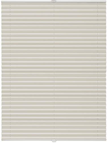 ondeco Plissee ohne Bohren mit Klemmträger, Sonnenschutz für Fenster innen, Jalousien Fenster ohne Bohren Blickdicht, Faltrollo Sichtschutz für Tür Fensterrahmen, Rollo Vanille 80x130 cm ondeco Plissee ohne Bohren mit Klemmträger, Sonnenschutz für Fenster innen, Jalousien Fenster ohne Bohren Blickdicht, Faltrollo Sichtschutz für Tür Fensterrahmen, Rollo Vanille 80x130 cm von ondeco
