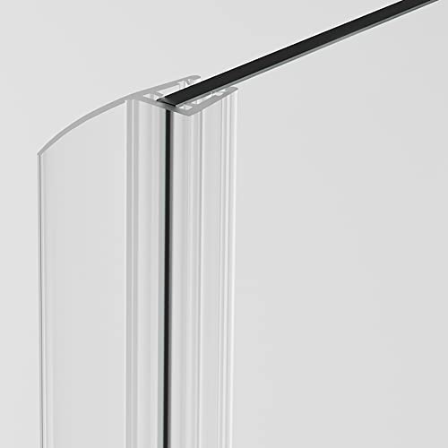 Duschdichtung Dichtleiste Spaltdichtung Modell 18 für 5mm Glasstärke 190cm PVC-Finish Polyvinylchlorid (PVC) Freistehend Basic Klar Duschdichtung Dichtleiste Spaltdichtung Modell 18 für 5mm Glasstärke 190cm PVC-Finish Polyvinylchlorid (PVC) Freistehend Basic Klar von .one-bath