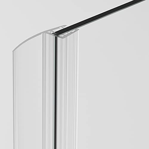 Duschdichtung Dichtleiste Spaltdichtung Modell 18 für 5mm Glasstärke 200cm von .one-bath