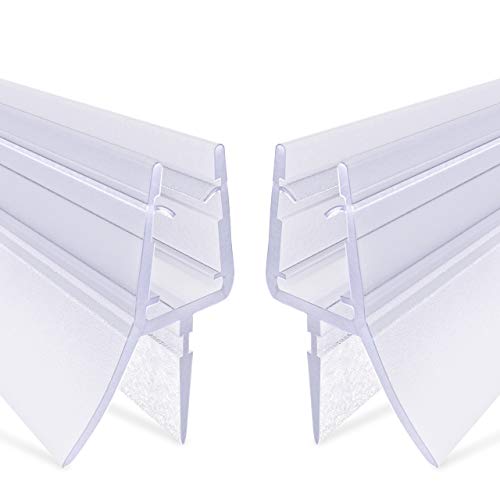 Hochwertige Duschdichtung - Universaldichtung für 6 mm oder 7 mm dicke oder 8 mm Glastür - wasserdichte Dichtung für Duschkabine von .one-bath