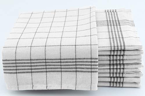 10 Geschirrtücher 50x70cm anthrazit Küchentücher Geschirrtuch Set 100% Baumwolle 10 Geschirrtücher 50x70cm anthrazit Küchentücher Geschirrtuch Set 100% Baumwolle von one-home