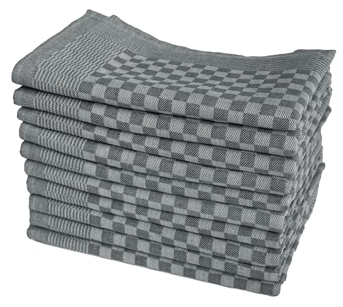 one-home 10 Grubentücher 50x70 cm Petrol blau Küchentücher Geschirrtücher Grubentuch Set von one-home