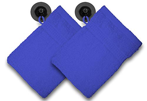 one-home 2er Set Waschhandschuhe Waschlappen royal blau 16x21 cm Frottee Baumwolle one-home 2er Set Waschhandschuhe Waschlappen royal blau 16x21 cm Frottee Baumwolle von one-home