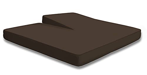one-home Split Topper Spannbettlaken braun 180x200-200x200 cm Heavy Jersey Baumwolle one-home Split Topper Spannbettlaken braun 180x200-200x200 cm Heavy Jersey Baumwolle von one-home