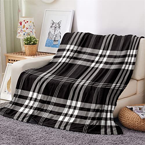 oneforus Flanell Fleece Decke Plaid-Druck-Überwurf-Decke Super Warm Leichte Gemütliche Couch/Sofa-Decke Knitterfrei Kein Haar aus von oneforus