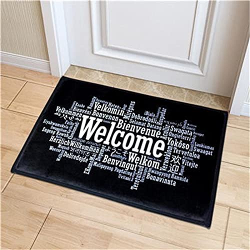 oneforus Lustige Haustürmatte - Willkommensmatte Badematte Innenmatten Gummi rutschfeste Rückseite Lustige Fußmatte für Außen/Innen 50 x 80 cm von oneforus