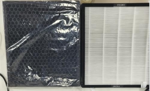 oneisall Doppelseitiger Haustier-Luftreiniger-Ersatzfilter, 2 Stück von oneisall