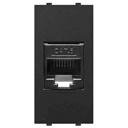 Frutto Rj45 UTP CAT.6 kompatibel ABB Mylos 2CSY1127MS Modularstecker 8-polig für Ethernet-Kabel ohne Werkzeug Schwarz Frutto Rj45 UTP CAT.6 kompatibel ABB Mylos 2CSY1127MS Modularstecker 8-polig für Ethernet-Kabel ohne Werkzeug Schwarz von oniroview
