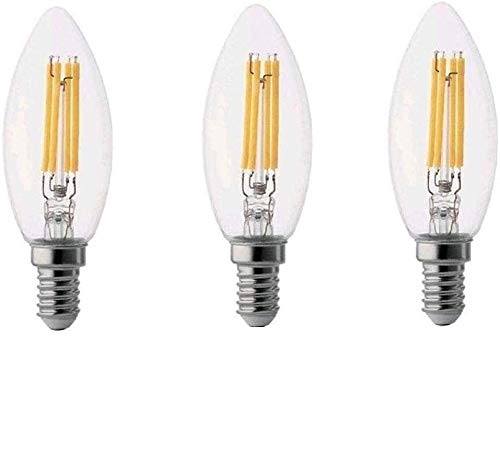 Set mit 3 LED-Lampen iba E14 dimmbar für Kartell Bourgie 5 W warmes Licht 2700 K 510 Lumen von oniroview