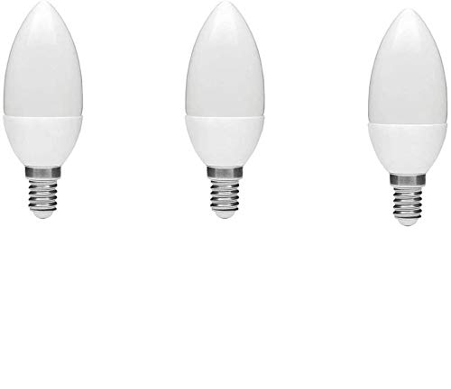 Set mit 3 klassischen LED-Lampen iba E14 dimmbar für Kartell Bourgie 5 W warmes Licht 2700 K 470 Lumen von oniroview