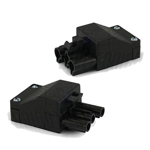 Stecker und Stecker 3-poliger Entnahme 16A 500V Typ Schläger IP20 Profi-Kupplung Entzündungsklasse: UL 94 V-2 Stecker und Stecker 3-poliger Entnahme 16A 500V Typ Schläger IP20 Profi-Kupplung Entzündungsklasse: UL 94 V-2 von oniroview